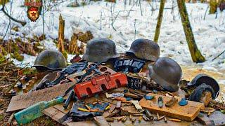 ЗИМНИЙ КОП ПО ВОЙНЕ. НЕВЕРОЯТНЫЕ НАХОДКИ!!! / WWII ABANDONED PLACES. WINTER EXCAVATIONS.