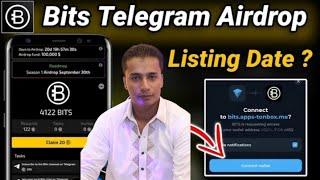 bits coin new airdrop | bits coin telegram new airdrop | listing date 30 sep | umair technical