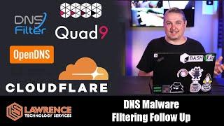 DNS Malware Filtering Followup: Comments, Concerns, Cisco Corrections and Conversation