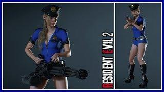 RE2: REMAKEClaire RedfieldModel ShowcaseSexy Sheriff Mod *Zoey Plays  [PC STEAM]