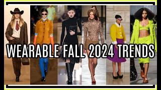 WEARABLE 2024 fall fashion trends, I'm so excited for these!