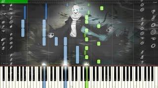 Dark, Darker, Yet Darker (Gaster's Theme) - Undertale [Synthesia Piano Tutorial]