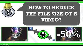 How to reduce the file size of a video | Compress, convert & resize video compression tricks #ffmpeg