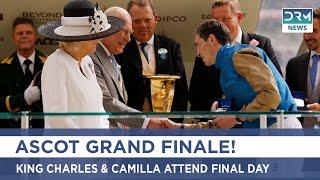King Charles & Queen Camilla Grace Royal Ascot 2025 Finale | DRM News | AK1Z