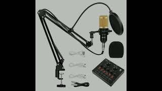 Original BM800 Microphone setup for Singing, Naat recording youtuber Mic for podcasting vioxa