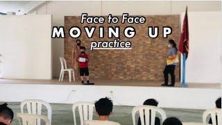 KINDER FACE TO FACE MOVING UP (practice)| JALEED OBENIETA