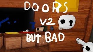 ДВЕРИ но ПЛОХИЕ Обновленные / Полное прохождение / [REMASTERED] DOORS But Bad V2 [ROOMS]