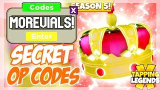 !NEW! (2022)  Roblox Tapping Legends X Codes  ALL *MEDIEVAL* CODES!