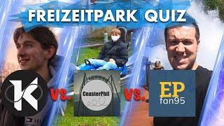 Epfan95 vs. Kirmes Entertainment vs. CoasterPhil | Achterbahn & Freizeitpark-Quiz