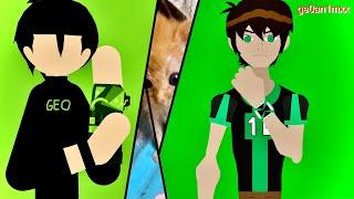 Geo VS Ben 10 ||fan animation|| sticknodes animation (canceled)