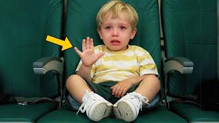 Boy Makes Strange Hand Sign During Flight. Pilot Makes Emergency Landing When He Discovers Why