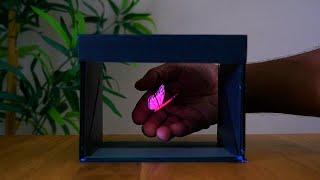 How to Make 3D Hologram Video Projector at Home | DIY