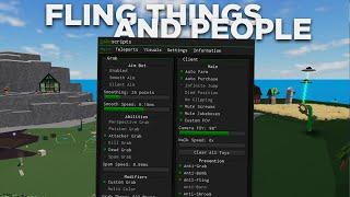 Fling Things And People Script (Silent Aim Bot, Kill Aura, Auto Farm, Anti-Grab, Grab Attacker)