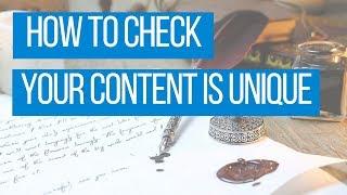 How To Check Your Content Is Unique Using Smallseotools Plagiarism Checker