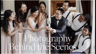 WEDDING PHOTOGRAPHY BEHIND THE  SCENES on Canon 5d Mark IV