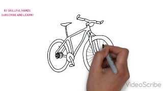 How to Draw a Bicycle / Как нарисовать Велосипед