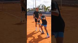 Backhand slice hack revealed! #tennis #slice #coachmouratoglou