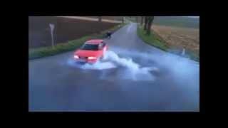 Audi RS4 4 Wheel Burnout