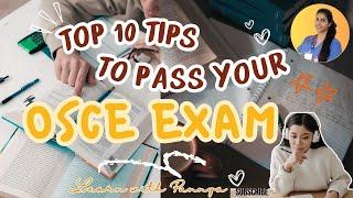 TOP 10 TIPS to PASS OSCE EXAM | OSCE Malayalam 2024 | FOR OSCE DOUBTS AND CLASSES +44 7388 390 422