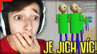 VÍC UČITELŮ BALDI NÁS CHCE CHYTIT!!  | Baldi’s Basics | #14