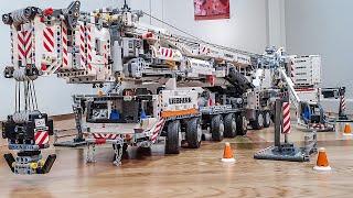 Lego Technic Liebherr LTM 11200 Crane Final Test MOC by Jeroen Ottens