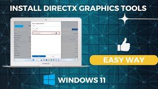 How To Install DirectX Graphics Tools on Windows 11