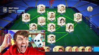 PELE IN HIGHEST RATED FULL ICON FIFA 22 FUT DRAFT!!