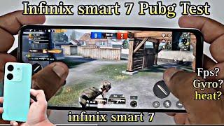 INFINIX SMART 7 PUBG TEST WITH GYRO REVIEW | ADS shadow Gaming#infinixsmart7