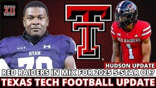 Texas Tech In Battle For 2025 5-Star OL | Micah Hudson Update