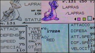 [FLOYT]Live Shiny Lapras in Pokémon Red After 754 Soft Reset !!! (Gen 1)