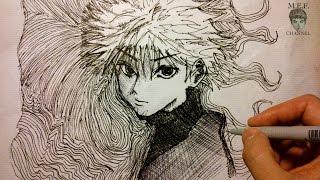 Let's draw Killua Zoldyck (von Hunter x Hunter)