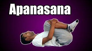 #yoga Apanasana | Knee to Chest Pose | bloodpressure | Constipation | Yoga and Fitness With Shiva