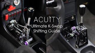 Ultimate K-Swap Shifting Guide By Acuity Instruments (K Swap Shifters, Adapter Plates, And More!)