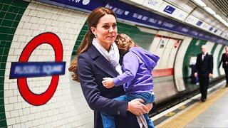 Kate Middleton In London Underground, SPOTS 5-Year-Old Girl & Does The Unthinkable!