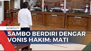 Hakim Perintahkan Sambo Berdiri Saat Bacakan Vonis Hukuman Mati di Kasus Pembunuhan Yosua