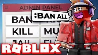 How to Make an ADVANCED ADMIN PANEL in ROBLOX!