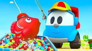 The Red fish + More Nursery Rhymes & Kids Songs - Baby cartoon & Sing-along with Leo the Truck.