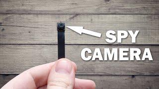 This Spy Camera is really TINY - How to setup and use DIY WiFI hidden spy camera