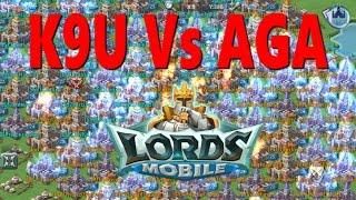 Lords Mobile: K9U VS AGA