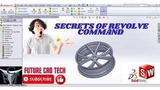 Alloy | Wheels| by using | #Revolved | command | #tutorial Class-3 #Solidworks  #Futurecadtech