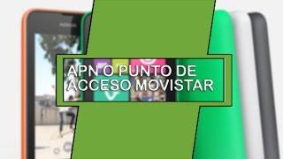 Microsoft Lumia 530  ( Configuracion APN Internet Movistar Colombia )