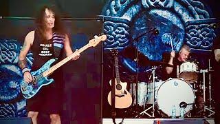 British Lion, with Simon Dawson, new Iron Maiden drummer replacing Nicko Mcbrain. Sweden rock 2023