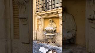 Unusual fountain in Rome