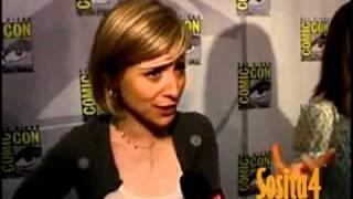 Allison Mack and Justin Hartley Smallville Interviews SDCC 2008