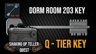 Dorm Room 203 Key | Guide | Escape from Tarkov