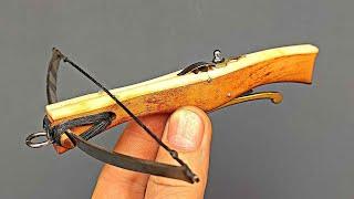 Homemade tiny crossbow