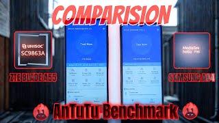 Samsung Galaxy A04 vs ZTE Blade A55 Antutu Comparison | Helio P35 vs Unisoc SC9863A