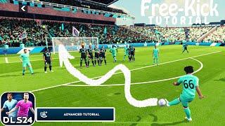 Dls 24 Freekick Tutorial | Dream league soccer 2024 FreeKick Tutorial #dls24