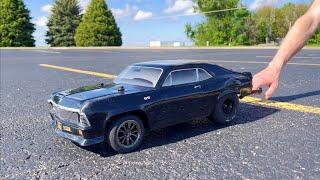 1969 Chevy Nova SS ~ TRAXXAS DRAG SLASH on 2S LIPO !!