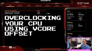 Overclocking Your Ryzen CPU Using Vcore Offset